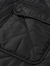 Reversible Black & White Zip Up Fleece and Quilted Vest w/Pockets