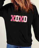 XOXO Black Chenille Pullover Sweater