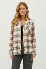 Chestnut Classic Fit Soft Flannel w/Front Pocket