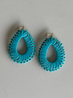 Turquoise Teardrop Earrings